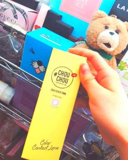 #CHOUCHOU(チュチュ)1day/CHOUCHOU/ワンデー(1DAY)カラコンを使ったクチコミ(1枚目)