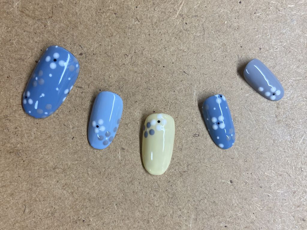 ジェルネイル（ライト対応）/セリア/ジェルネイルを使ったクチコミ（3枚目）