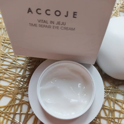 バイタル イン ジェジュ タイム リペア アイクリーム/ACCOJE/アイケア・アイクリームを使ったクチコミ(4枚目)