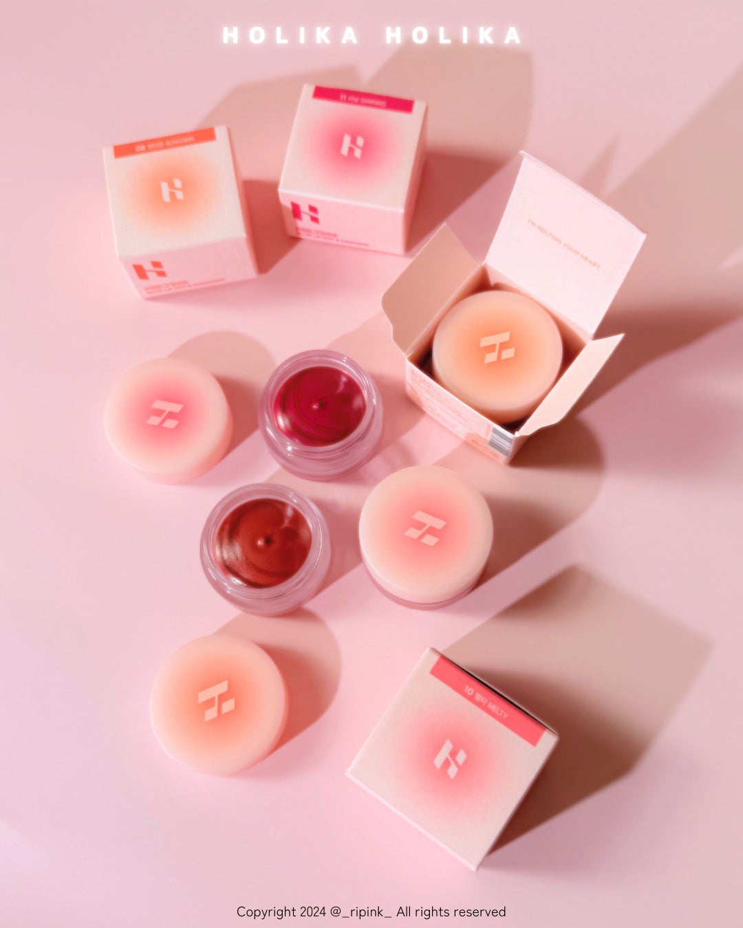 メルティングブラーリップポット/HOLIKA HOLIKA/口紅を使ったクチコミ(8枚目)