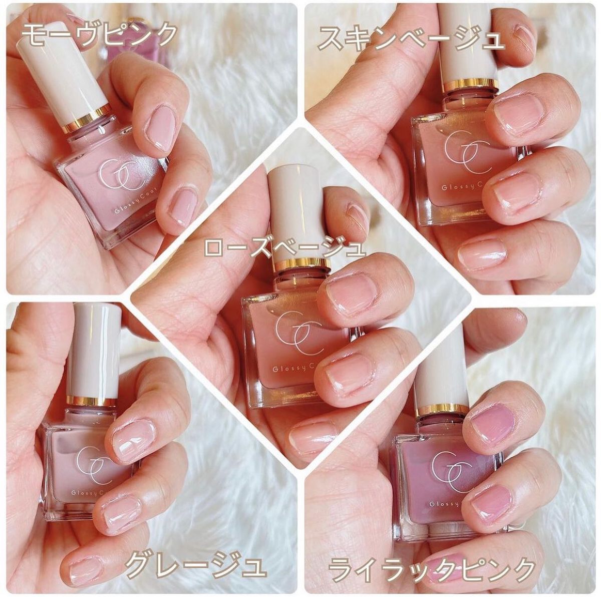 グロッシーコート/スキューズミー/オールインワンネイルを使ったクチコミ（3枚目）