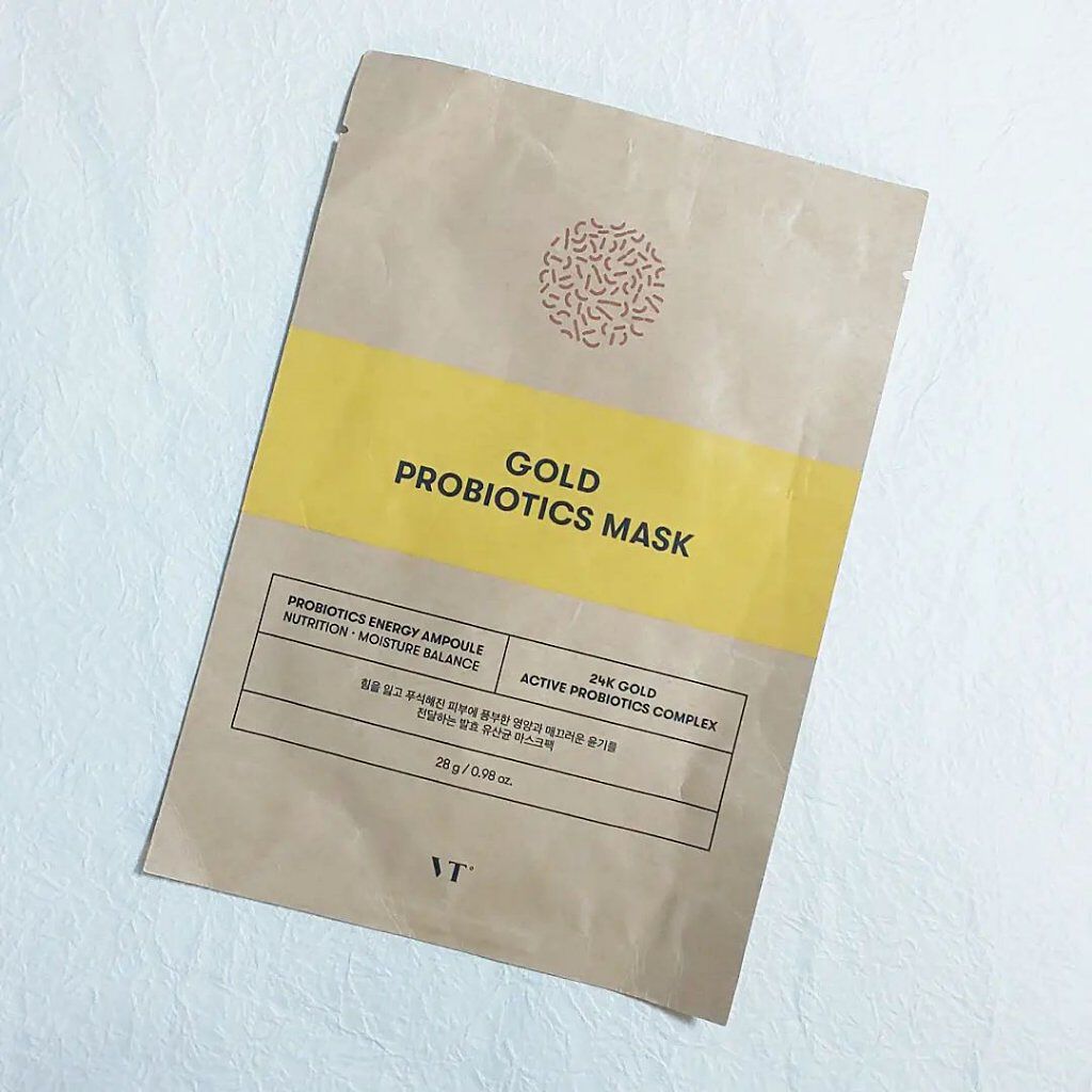 ゴールド プロバイオティクス マスク/VT/シートマスク・パックを使ったクチコミ（1枚目）