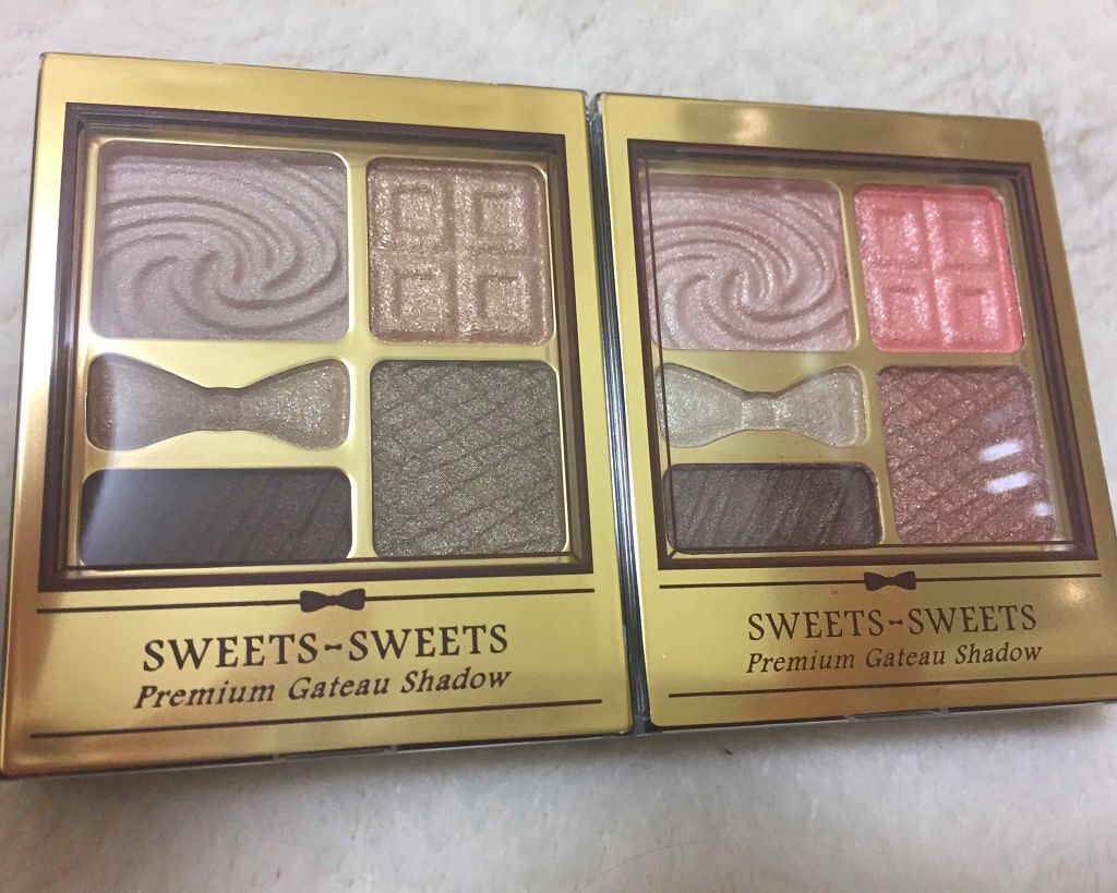 プレミアムガトーシャドウ/スウィーツ スウィーツ/アイシャドウパレットを使ったクチコミ(1枚目)
