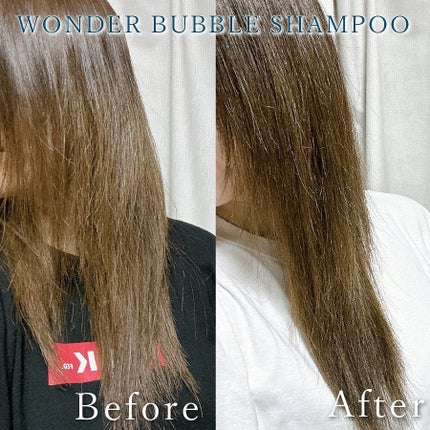 WONDER BUBBLE SHAMPOO/La'dor/シャンプー・コンディショナーを使ったクチコミ(3枚目)