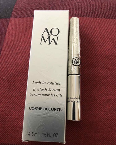 DECORTÉ AQ MW ラッシュ レボリューションのクチコミ「COSME DECORTEのまつ毛美容液です！

ネットだと少しお安くなるみたい。
送料込でト.....」（2枚目）