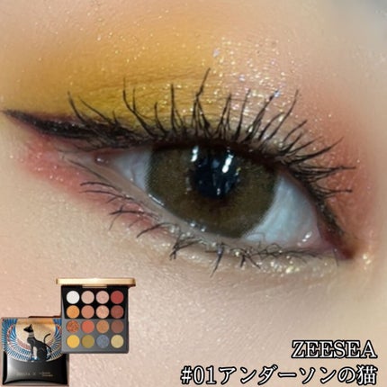 大英博物館 エジプトシリーズ アイシャドウパレット/ZEESEA/アイシャドウパレットを使ったクチコミ(1枚目)