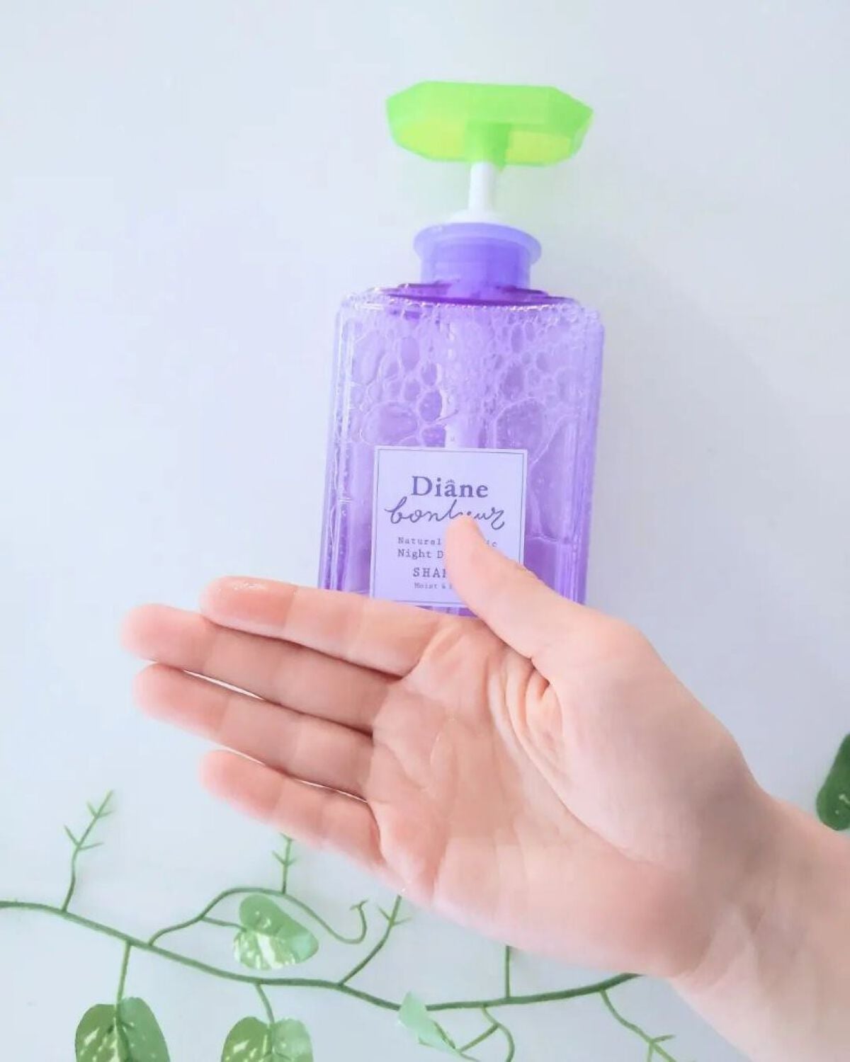 ダイアンボヌール モイスト&リペア シャンプー/トリートメント ナイトドリームティーの香り/ダイアン/市販シャンプーを使ったクチコミ(2枚目)