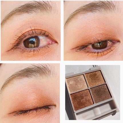 シルキースフレアイズ/キャンメイク/アイシャドウパレットを使ったクチコミ(5枚目)