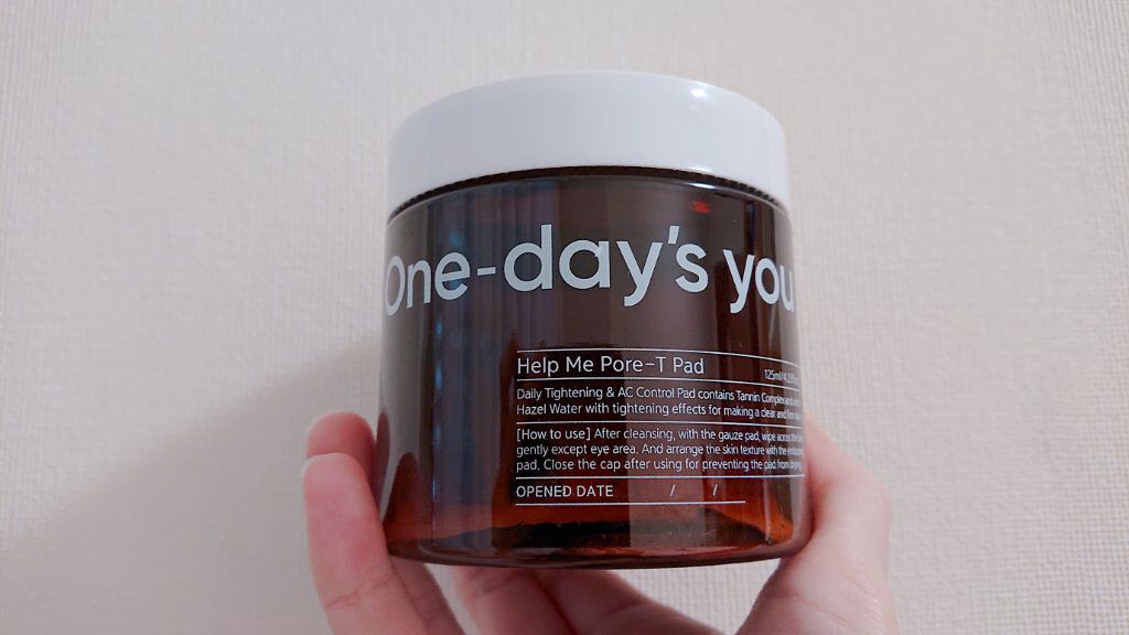 ヘルプミー! ポア-Tパッド/One-day's you/トナーパッドを使ったクチコミ（1枚目）
