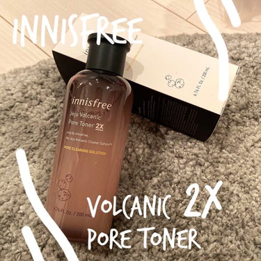 ヴォルカニック ポアトナー 2X/innisfree/化粧水を使ったクチコミ（1枚目）