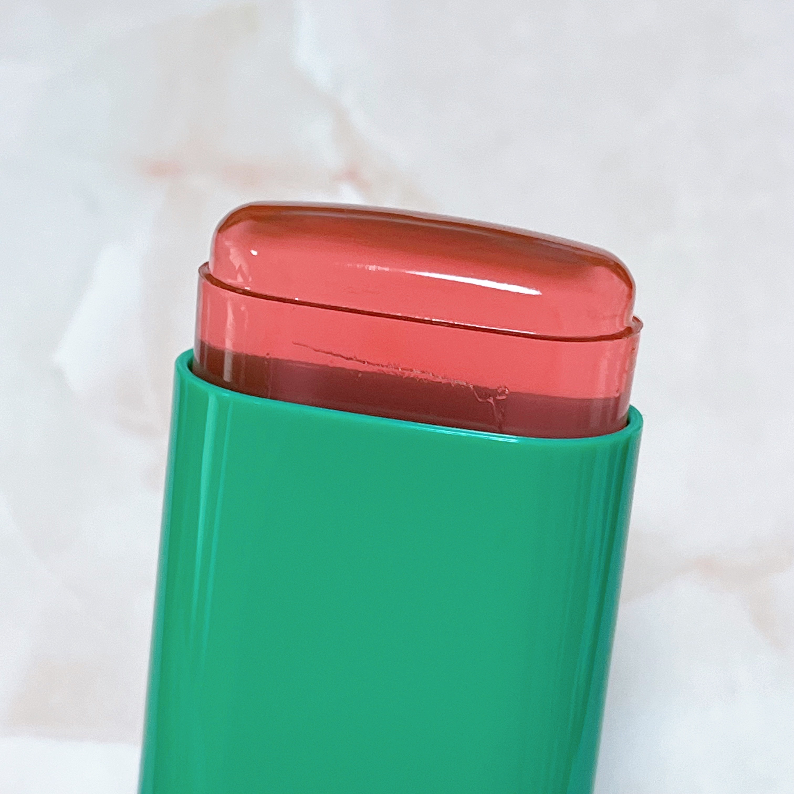 アピュー ジューシーパン UVスティック(スイカバー/メロンバー) スイカバー/A’pieu/日焼け止めスティックを使ったクチコミ（3枚目）