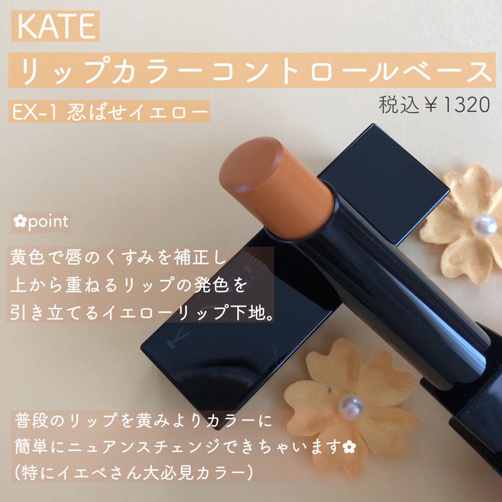 リップカラーコントロールベース /KATE/リップクリームを使ったクチコミ(2枚目)