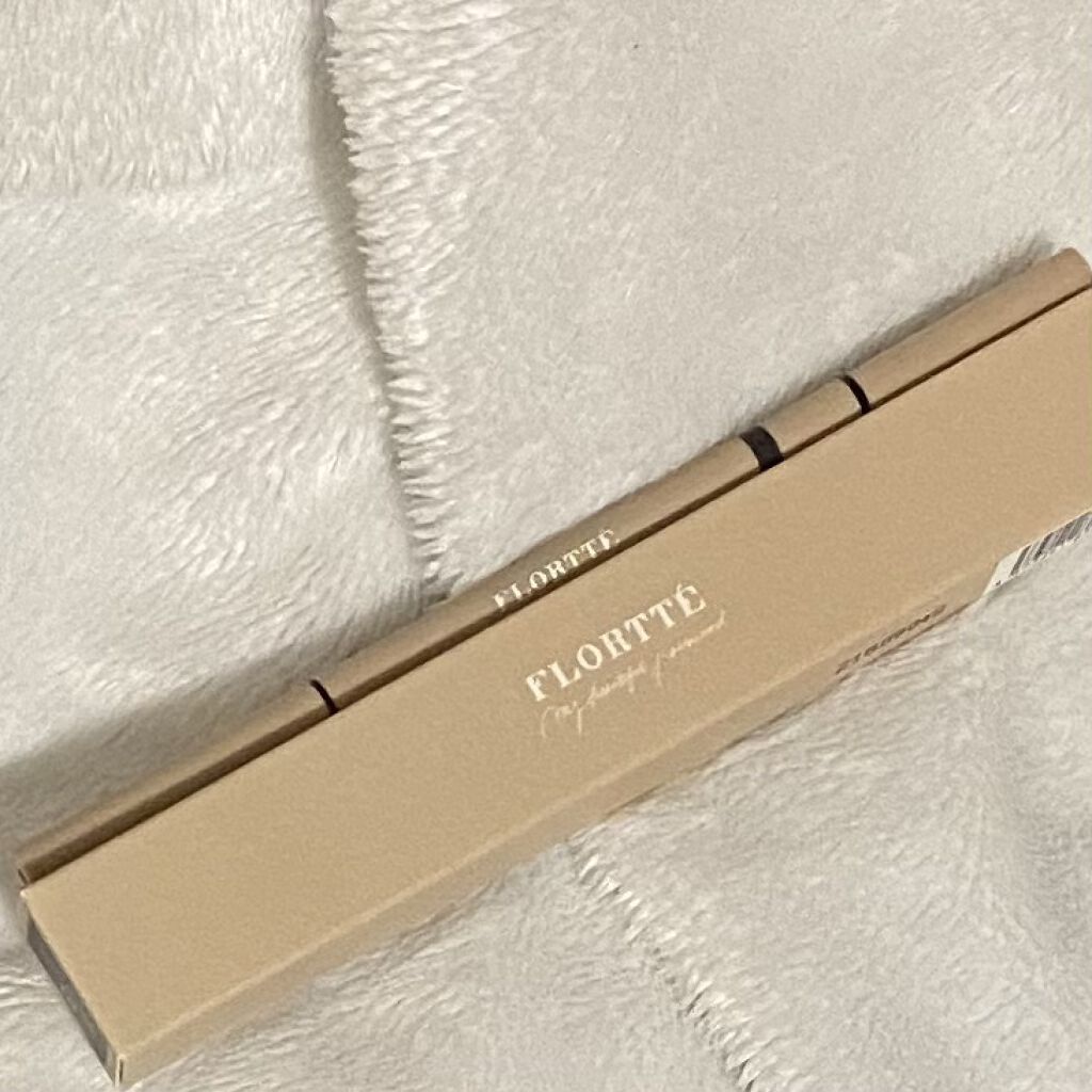 フロレット アイブロウペンシル/FLORTTE/アイブロウペンシルを使ったクチコミ（2枚目）