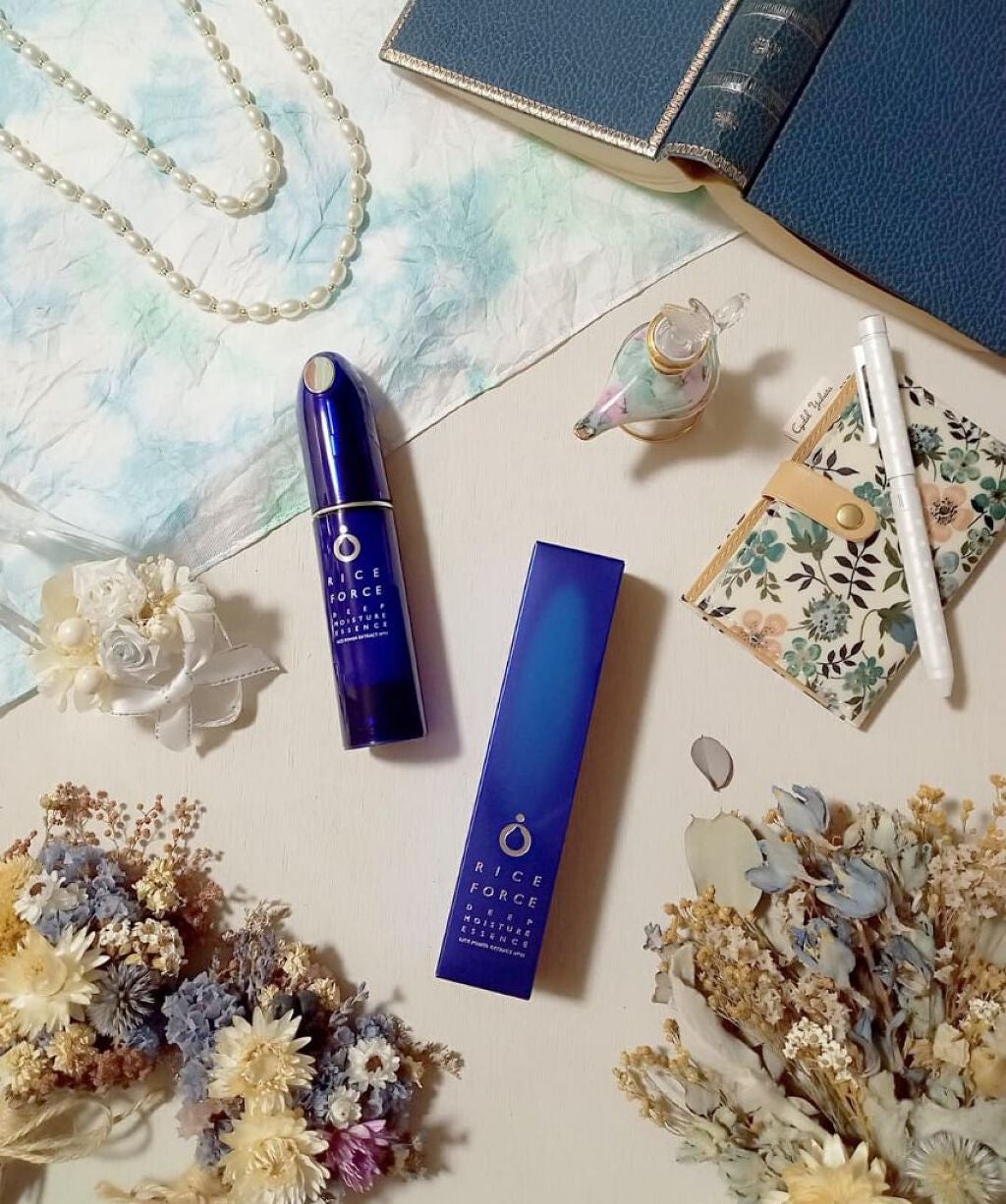 ディープモイスチュアエッセンス/ライスフォース/美容液を使ったクチコミ(1枚目)