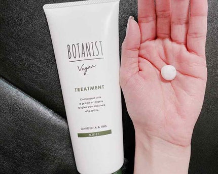 ヴィーガン トリートメント(モイスト)/BOTANIST/洗い流すヘアトリートメントを使ったクチコミ(1枚目)