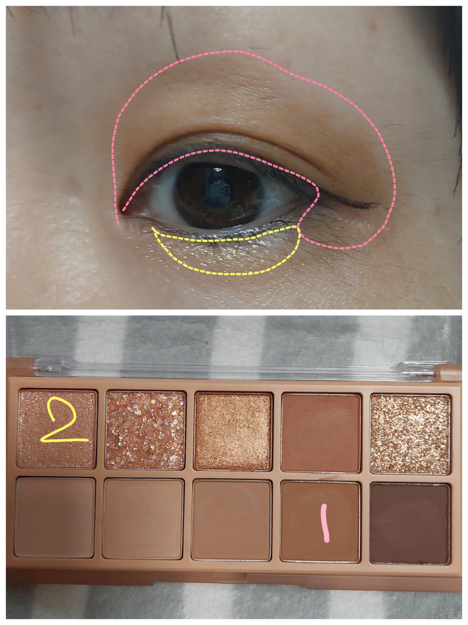 ベターザンパレット/rom&nd/アイシャドウパレットを使ったクチコミ（2枚目）