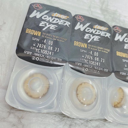 ワンダーアイ/ANN365LENS/カラーコンタクトレンズを使ったクチコミ(4枚目)