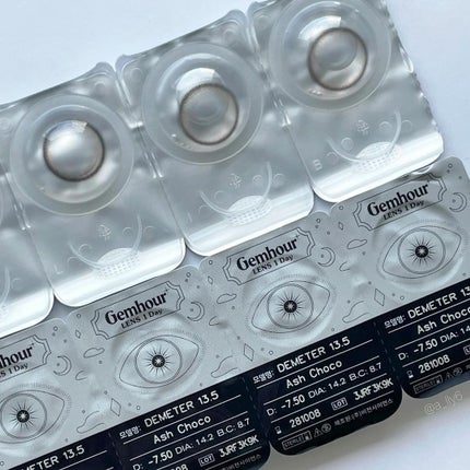 DEMETER/Gemhour lens/カラーコンタクトレンズを使ったクチコミ(4枚目)