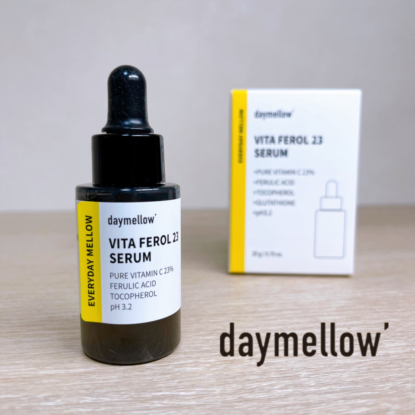 デイメロウ ビタフェロール23 セラム/daymellow’/美容液を使ったクチコミ(2枚目)