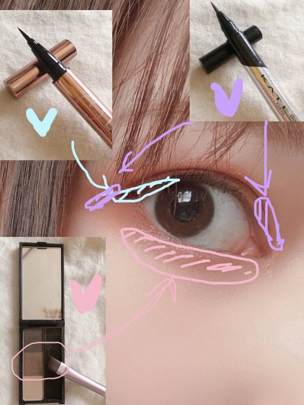 ダブルラインエキスパート/KATE/リキッドアイライナーを使ったクチコミ（3枚目）