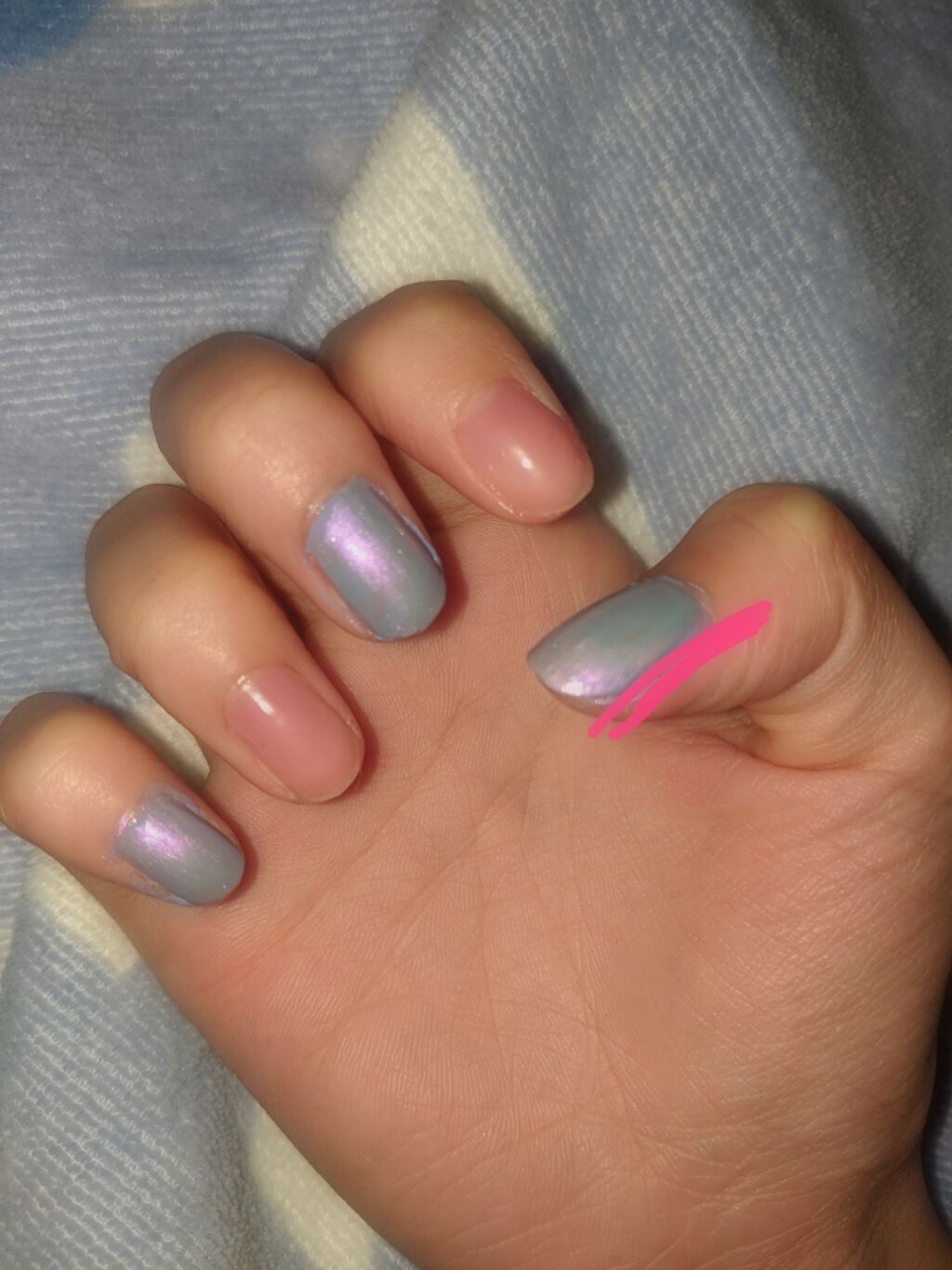 胡粉ネイル/上羽絵惣/マニキュアを使ったクチコミ(2枚目)