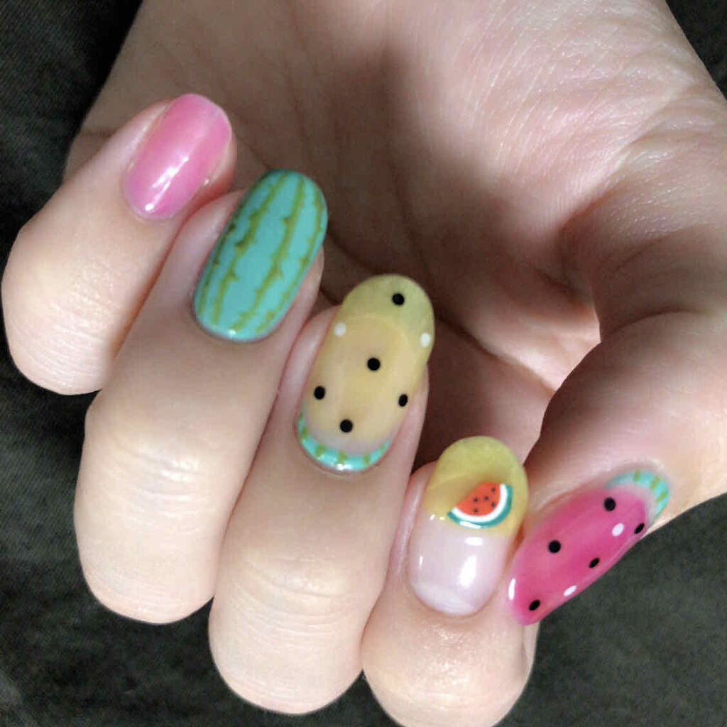 ウィークリージェル NE-20 Romantic Sunset/HOMEI/ジェルネイルを使ったクチコミ（1枚目）