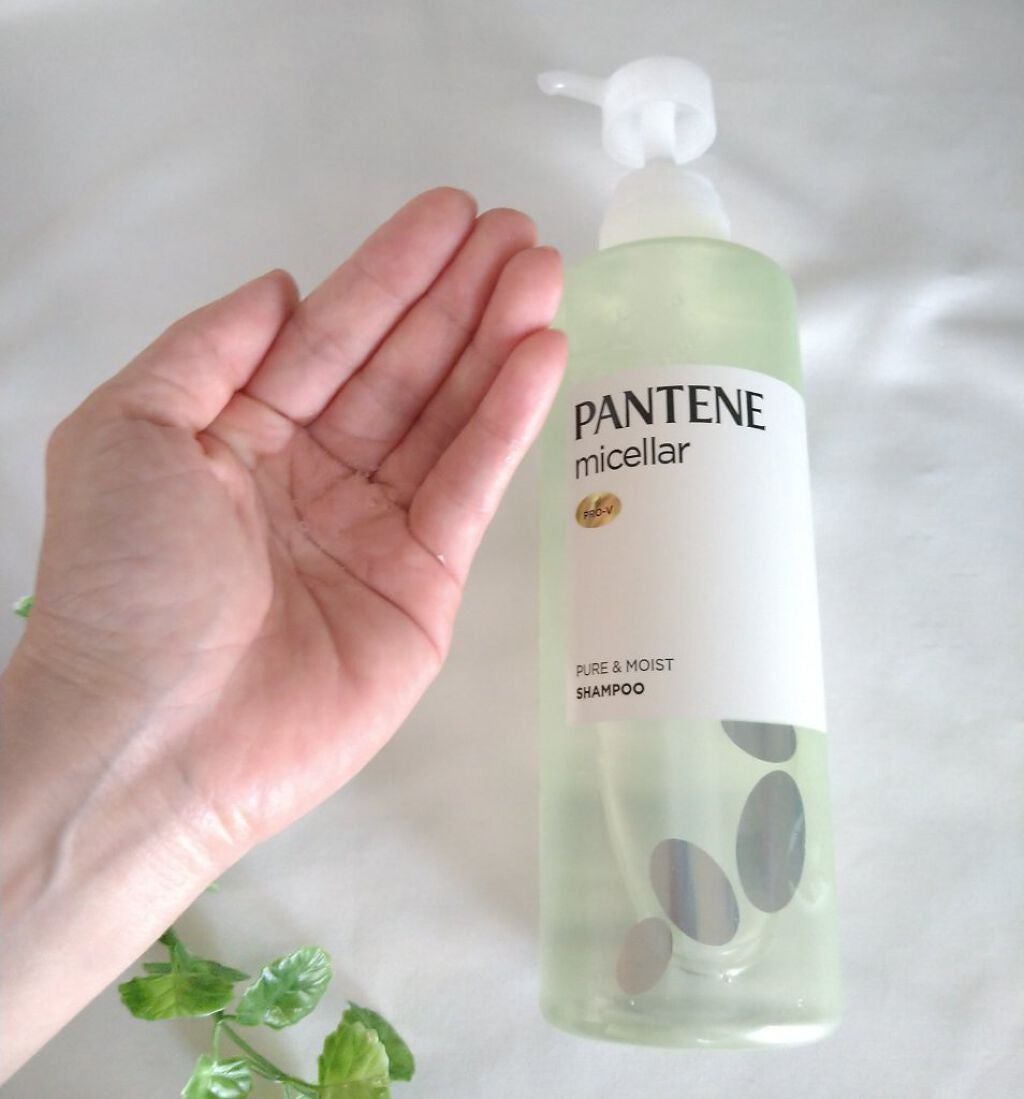 PRO-V ミセラー ピュア&モイスト ノンシリコンシャンプー/トリートメント/パンテーン/市販シャンプーを使ったクチコミ(2枚目)