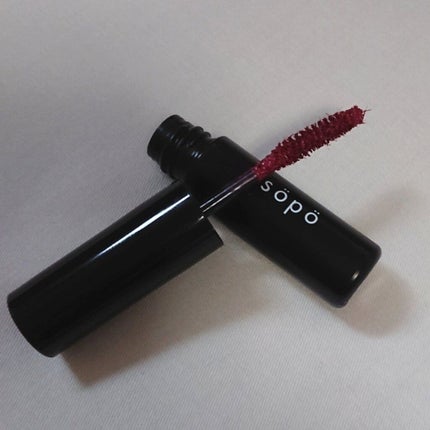 カラーマスカラ/sopo/マスカラを使ったクチコミ(1枚目)