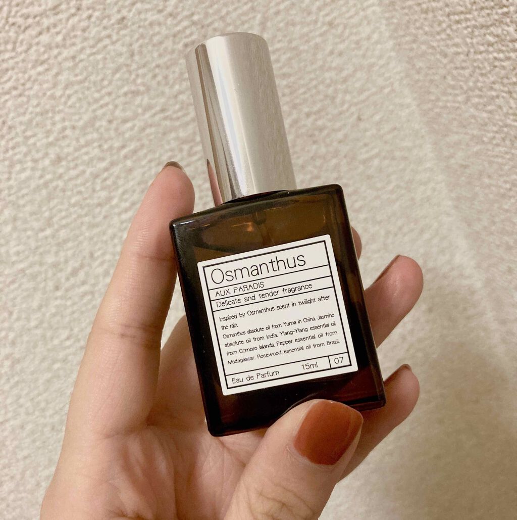 オードパルファム #07 Osmanthus 〔オスマンサス〕/AUX PARADIS/香水(レディース)を使ったクチコミ(1枚目)