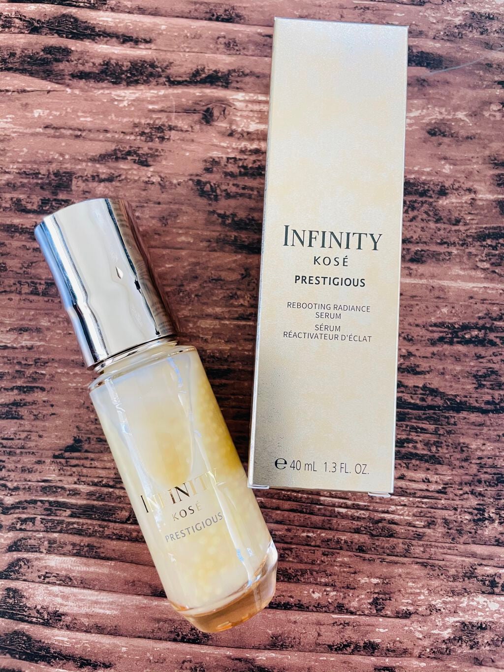 プレステジアス セラム インダルジェンス/インフィニティ/美容液を使ったクチコミ(1枚目)