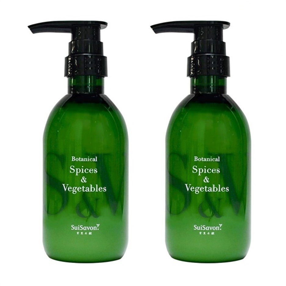 SuiSavon スパイス&ベジタブル+ シャンプー/コンディショナー 島レモンの香り
