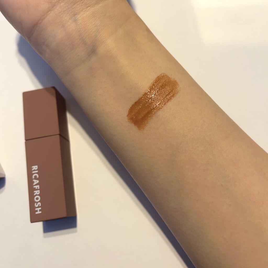 ジューシーリブティント/RICAFROSH/リップティントを使ったクチコミ（2枚目）