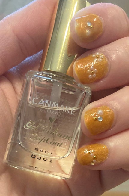 ジェルボリュームトップコート/キャンメイク/ネイルトップコートを使ったクチコミ(1枚目)