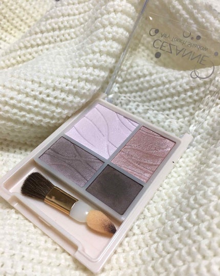 エアリータッチシャドウ/CEZANNE/アイシャドウパレットを使ったクチコミ(1枚目)