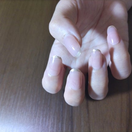 いちごソフトクリーム on LIPS 「ダイソーネイルチップがこんなのがでてました☆かわいい♡#ネイル..」(1枚目)