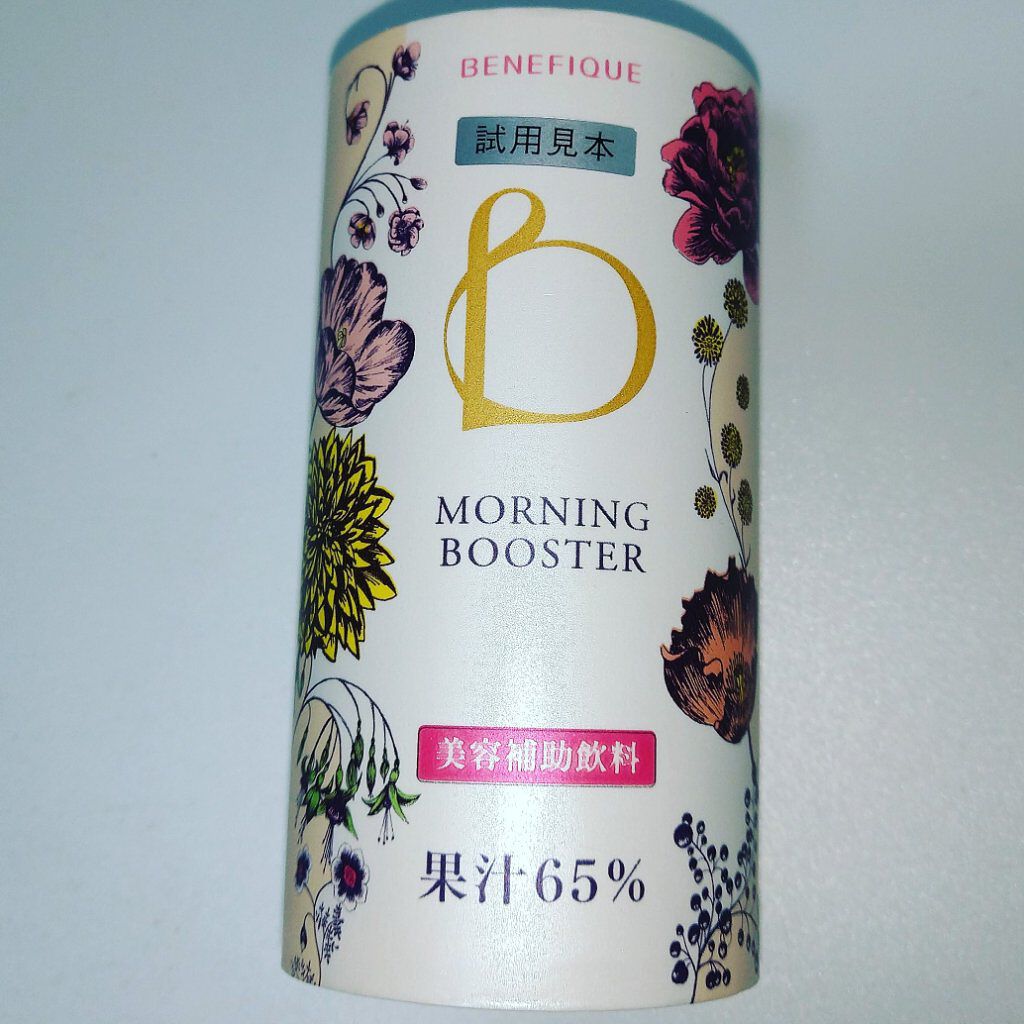 モーニングブースター/BENEFIQUE/美容ドリンクを使ったクチコミ（1枚目）