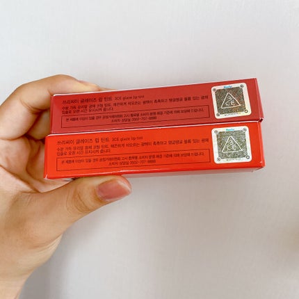 3CE GLAZE LIP TINT/3CE/リップグロスを使ったクチコミ(4枚目)