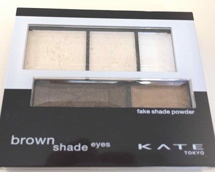 ブラウンシェードアイズ/KATE/アイシャドウパレットを使ったクチコミ(1枚目)