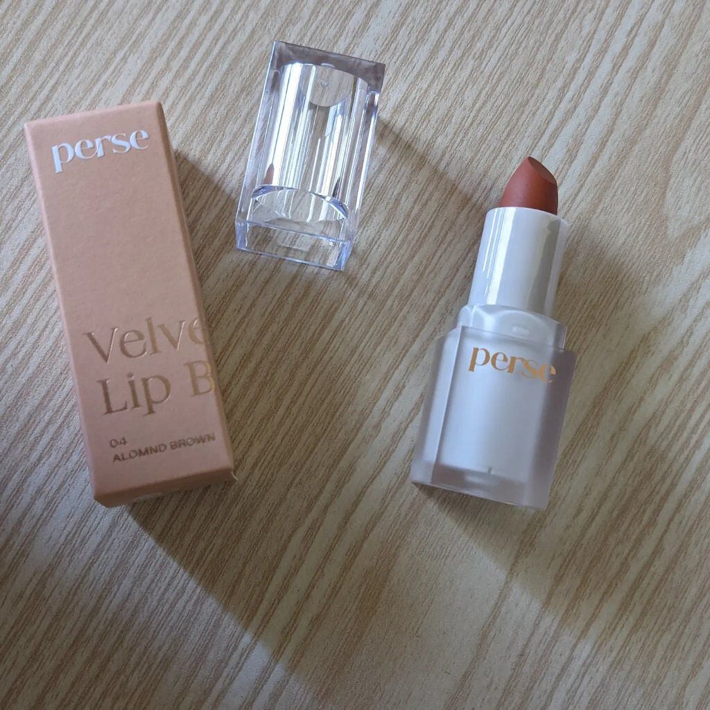 ベルベットフィックスリップバーム/perse/リップバームを使ったクチコミ(2枚目)
