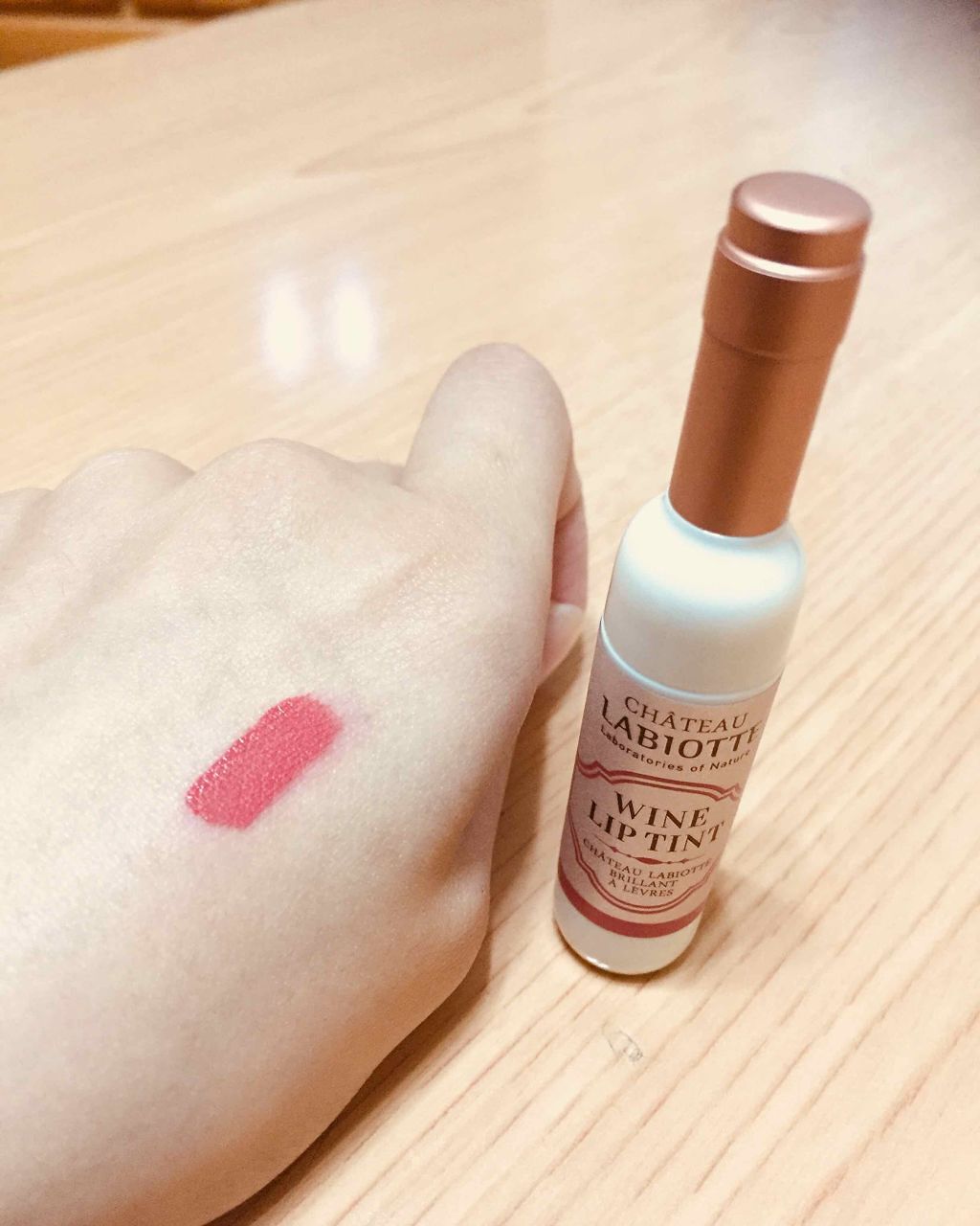 ワインリップマットティント/LABIOTTE/リップティントを使ったクチコミ(2枚目)