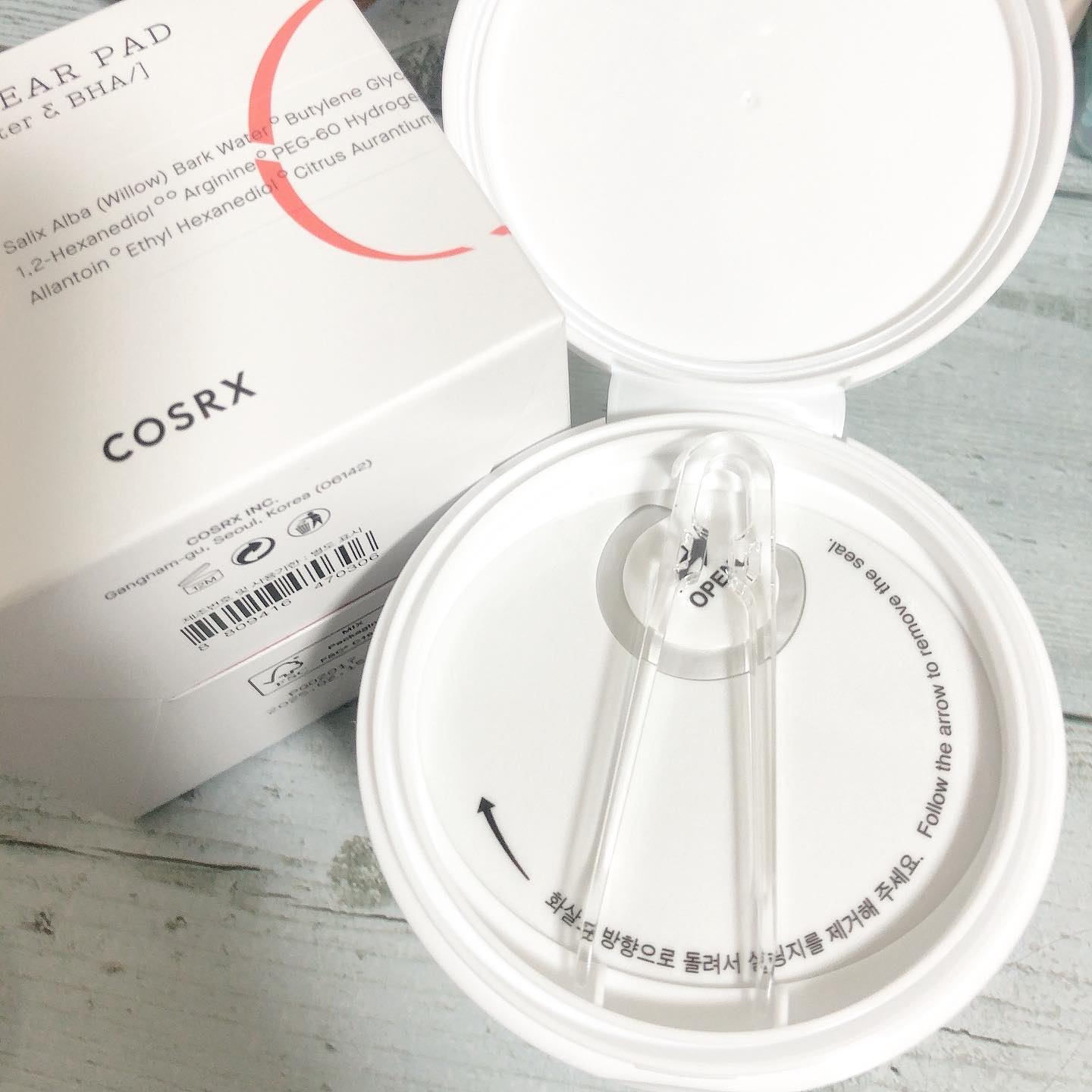 ワンステップオリジナルクリアパッド/COSRX/トナーパッドを使ったクチコミ（2枚目）
