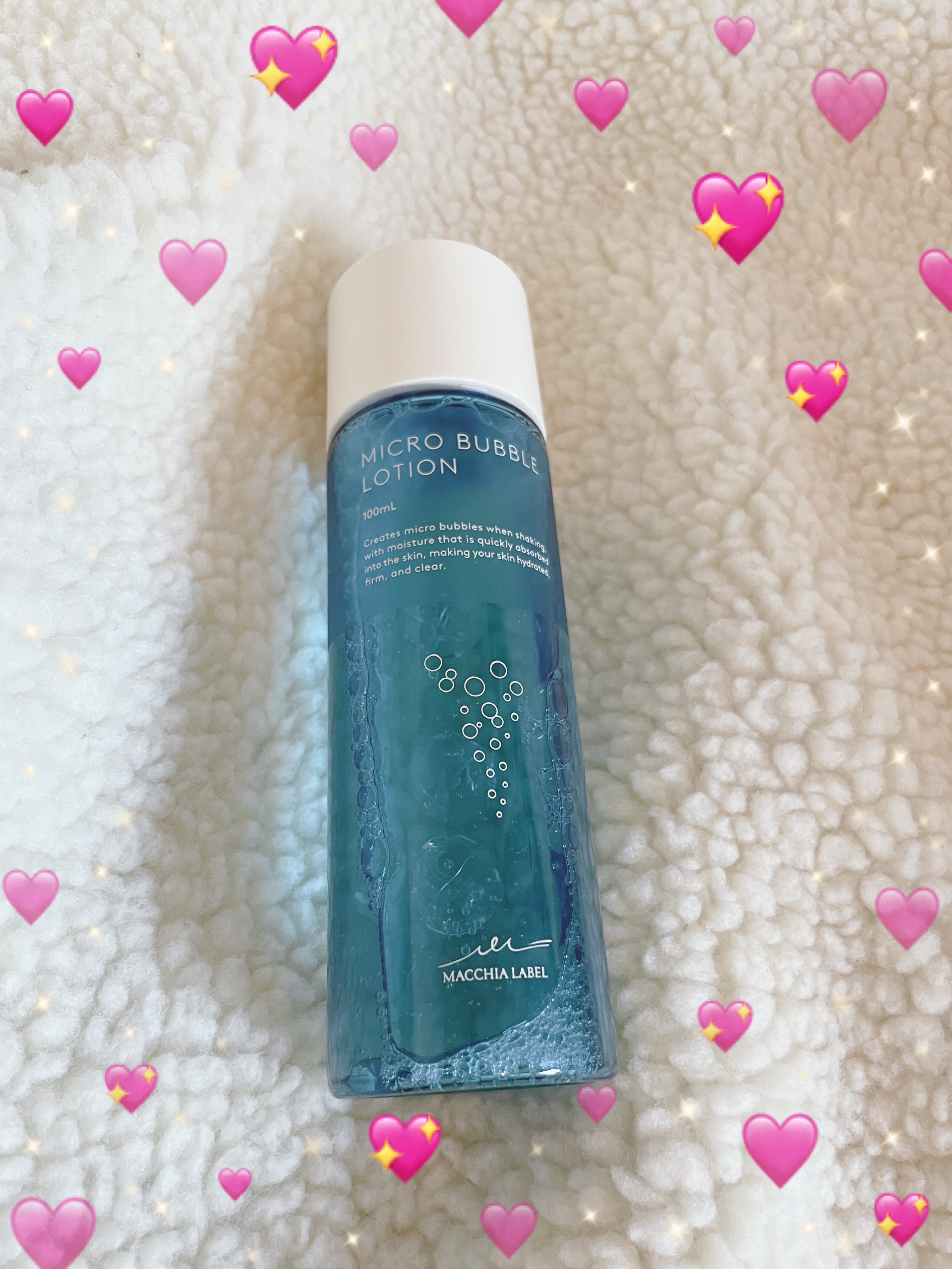 薬用マイクロバブルローション/Macchia Label/化粧水を使ったクチコミ（1枚目）