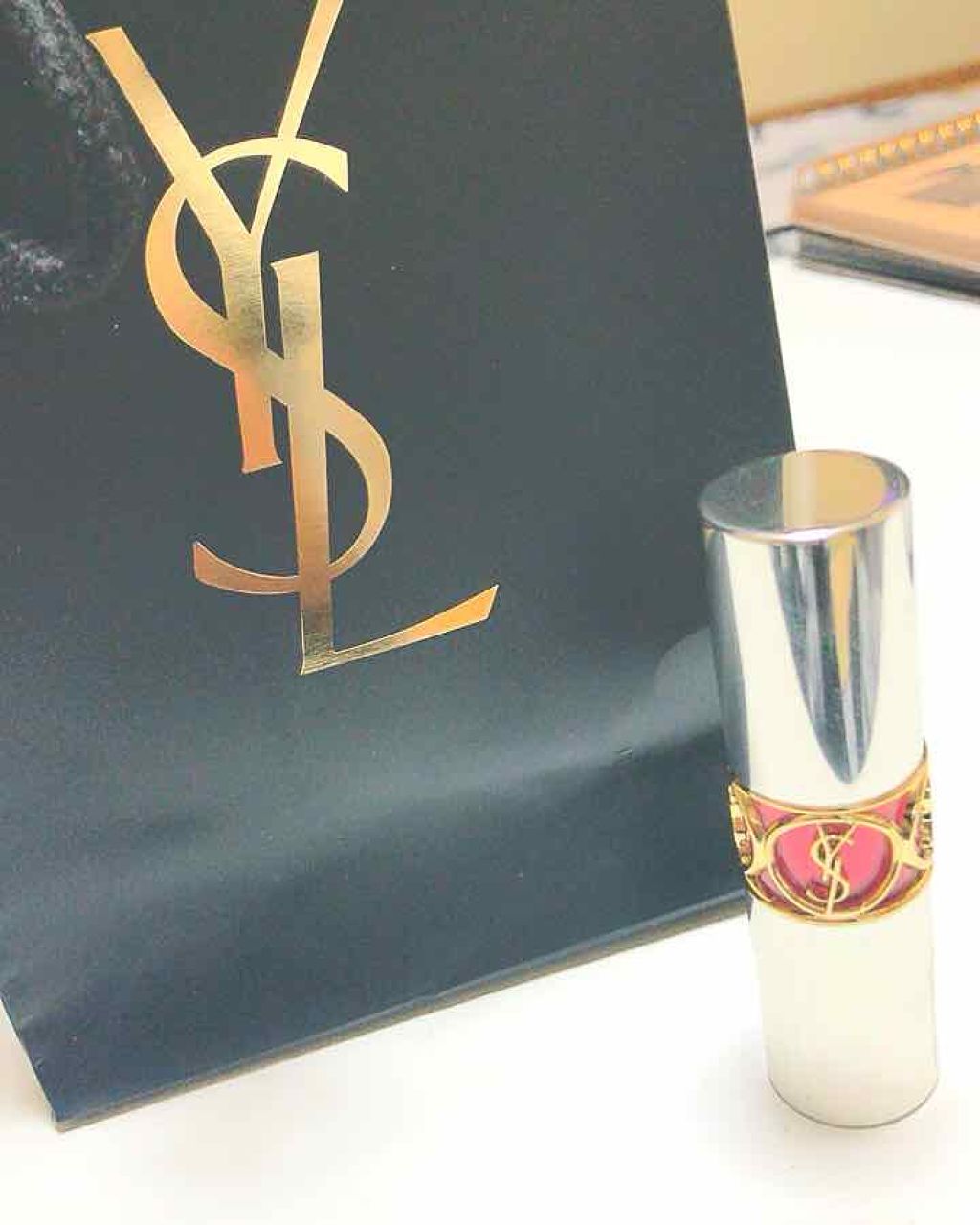 ヴォリュプテ ティントインバーム/YVES SAINT LAURENT BEAUTE/口紅を使ったクチコミ(1枚目)