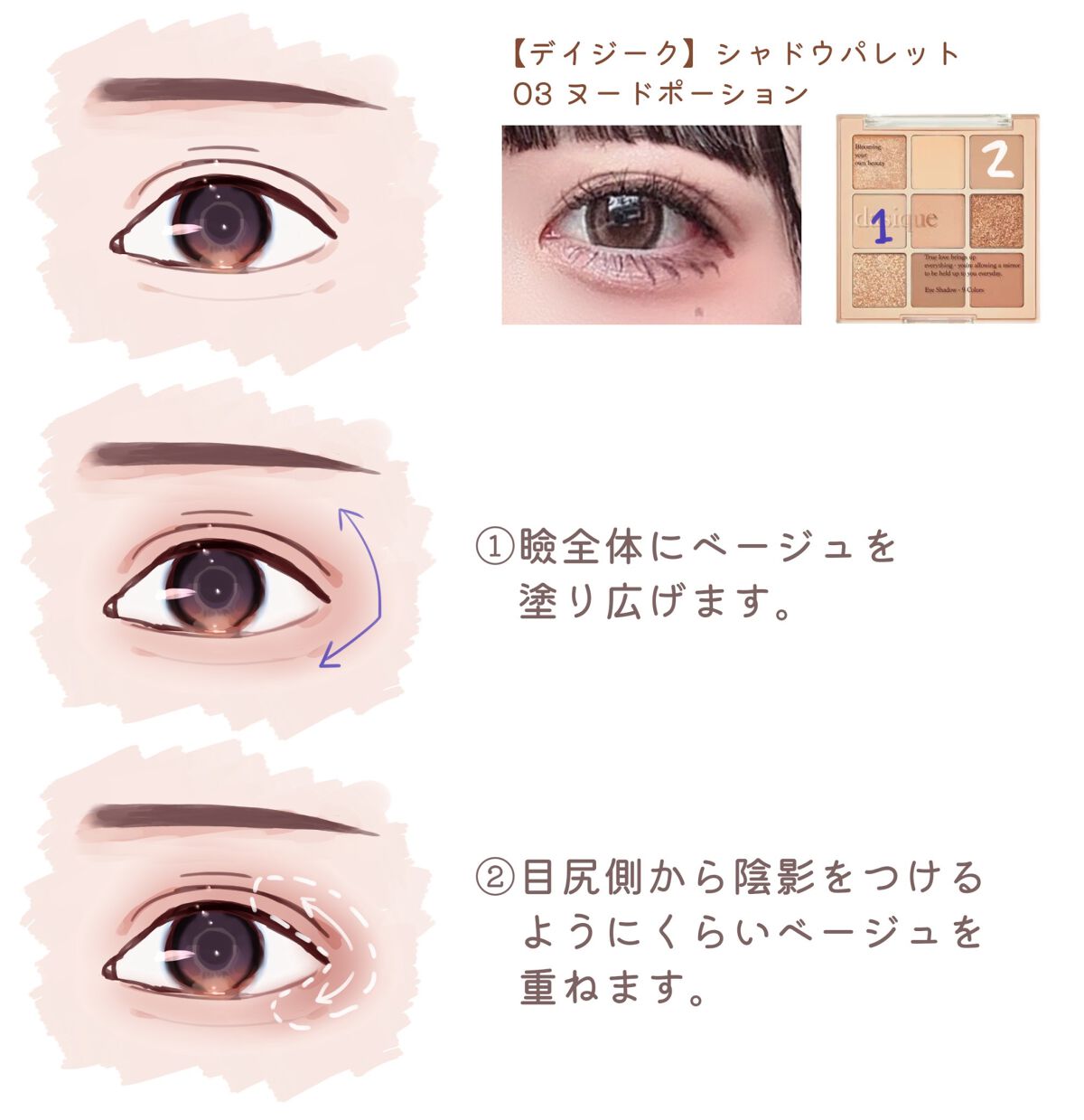 ジューシーラスティングティント/rom&nd/リップティントを使ったクチコミ（3枚目）