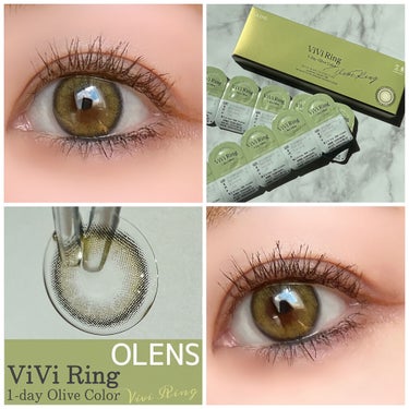 ViVi Ring 1day/OLENS/ワンデー（１DAY）カラコンを使ったクチコミ（1枚目）