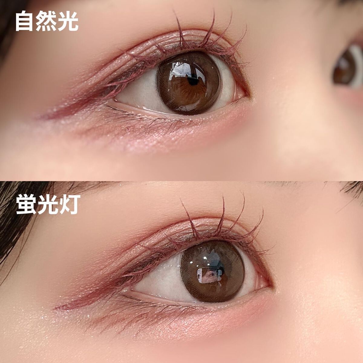 CHOCOLATO/THEPIEL/カラーコンタクトレンズを使ったクチコミ（3枚目）