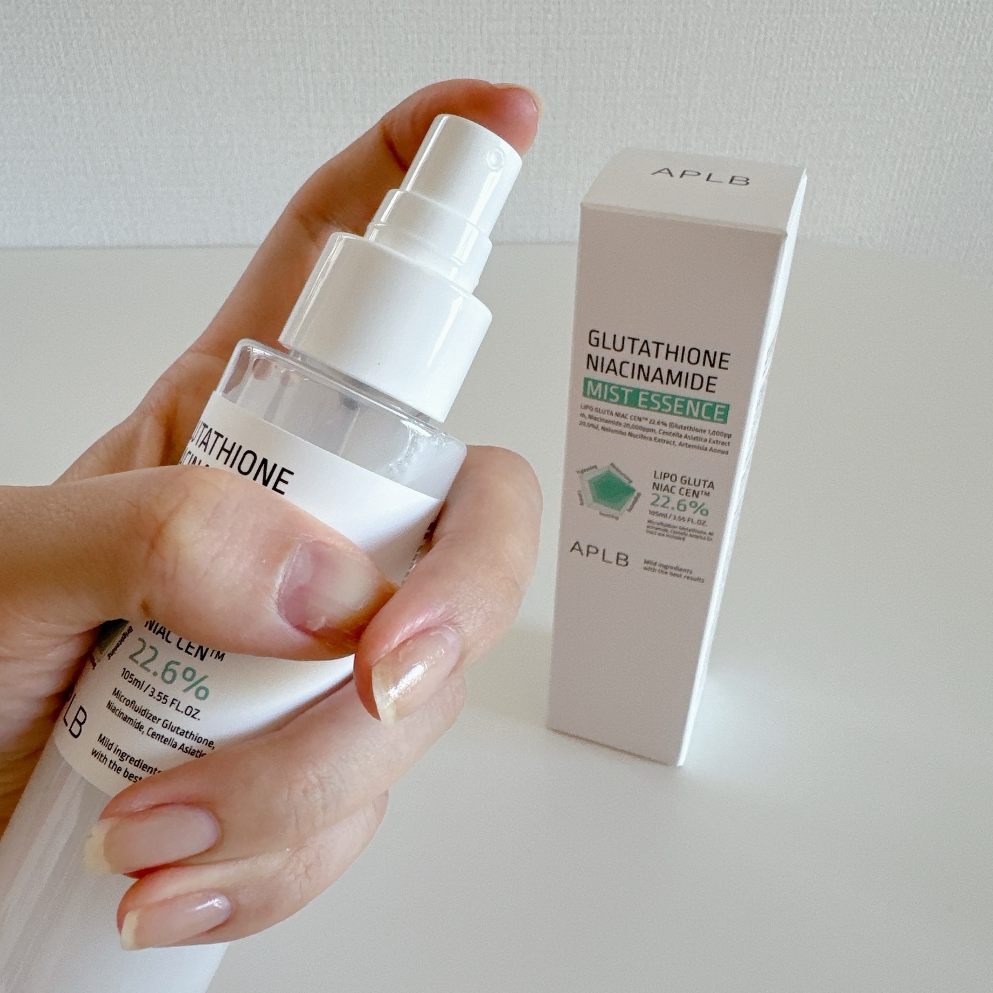 グルタチオンナイアシンアミド フェイシャルトナー/APLB/化粧水を使ったクチコミ（2枚目）