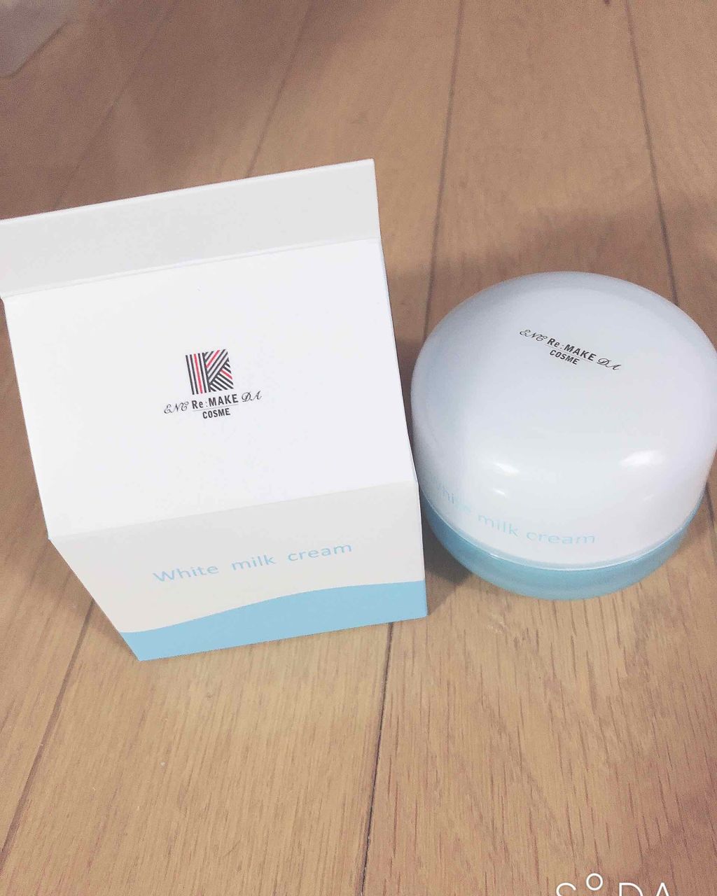 WHITE MILK CREAM/3CE/フェイスクリームを使ったクチコミ(2枚目)