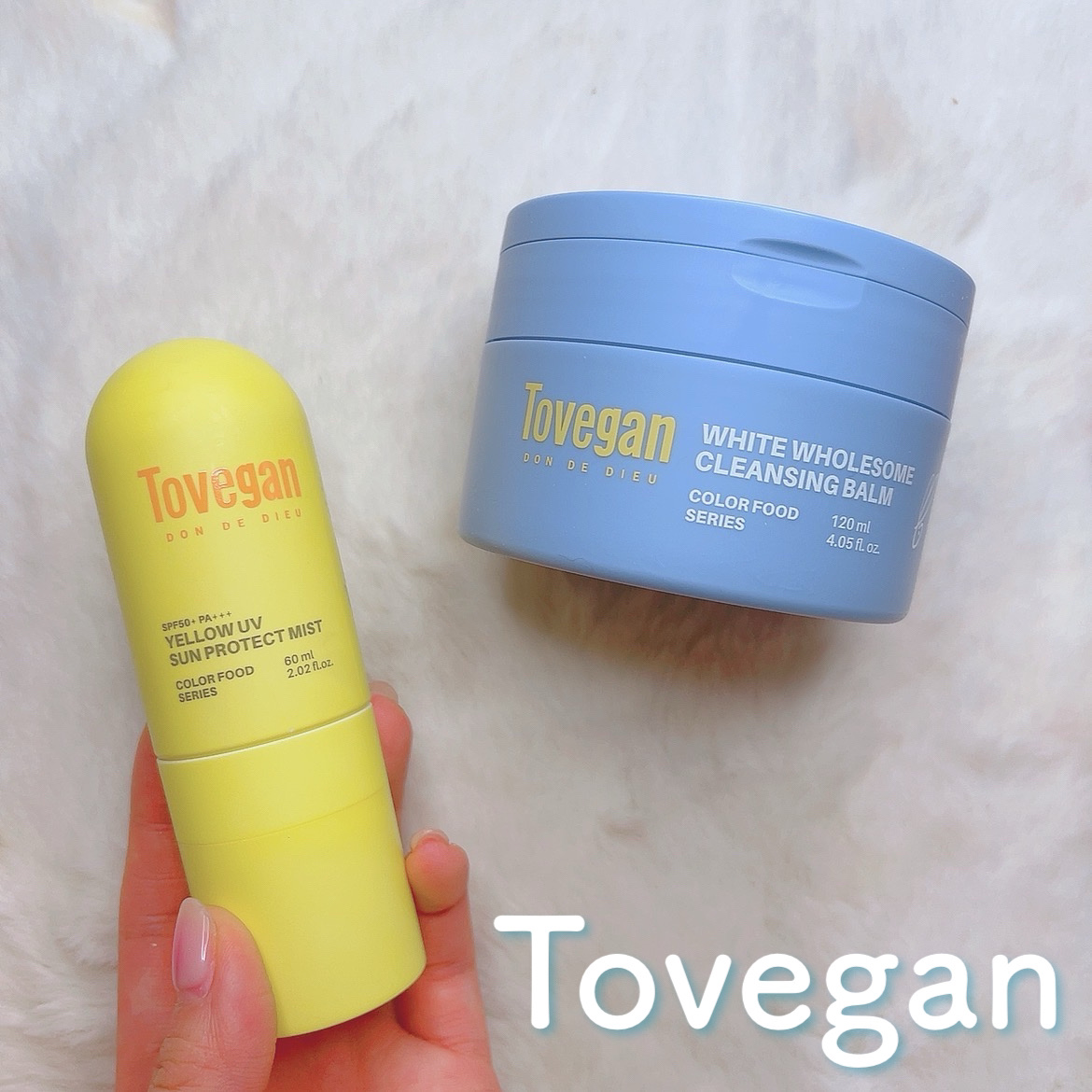 カラーフードシリーズホワイトホールサムクレンジングバーム/Tovegan/クレンジングバームを使ったクチコミ（1枚目）