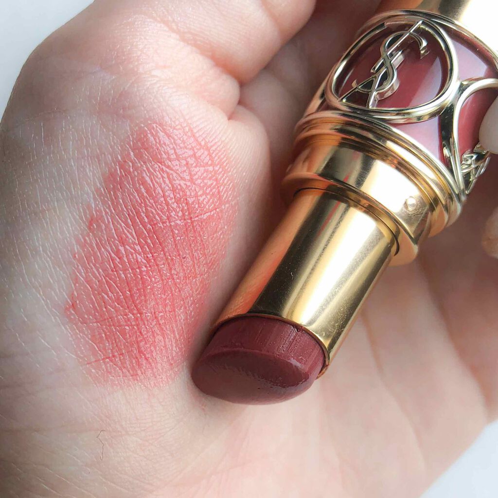 ルージュ ヴォリュプテ シャイン/YVES SAINT LAURENT BEAUTE/口紅を使ったクチコミ(3枚目)